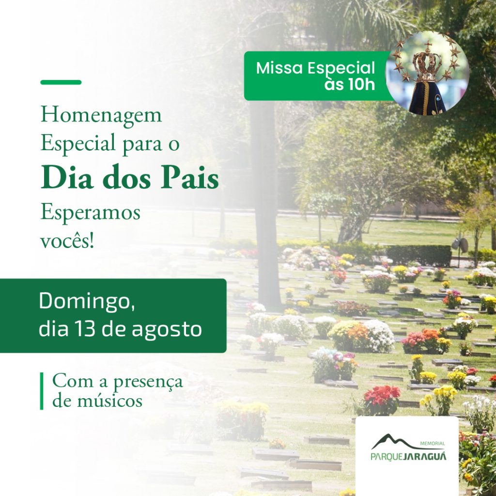 Homenagem especial para o Dia dos Pais no Memorial Parque Jaraguá