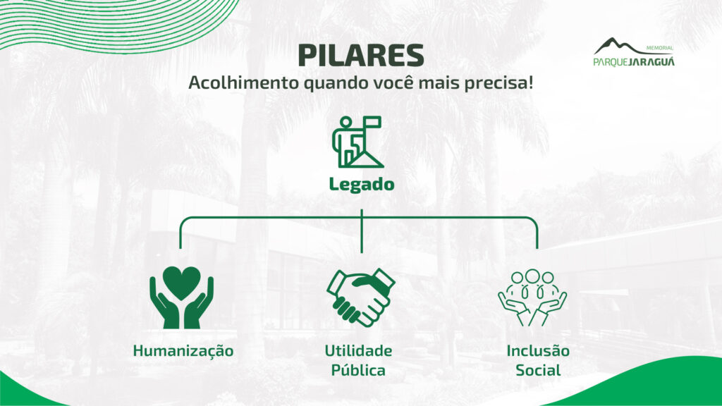 Pilares do Memorial Parque Jaraguá